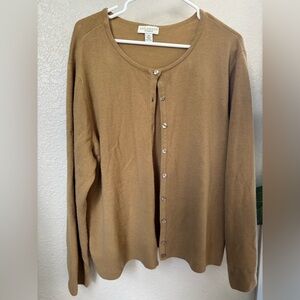 Appleseed's Women's Camel Cardigan